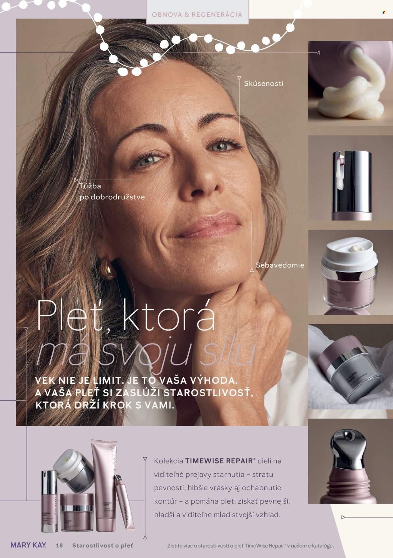 Leták Mary Kay. Strana 18