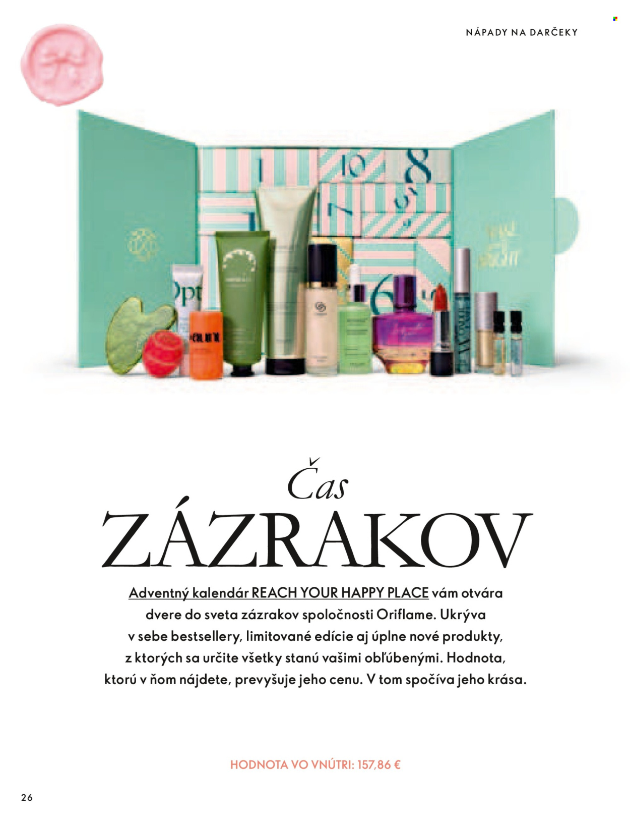 Leták Oriflame - 11.11.2026 - 29.12.2026. Strana 26