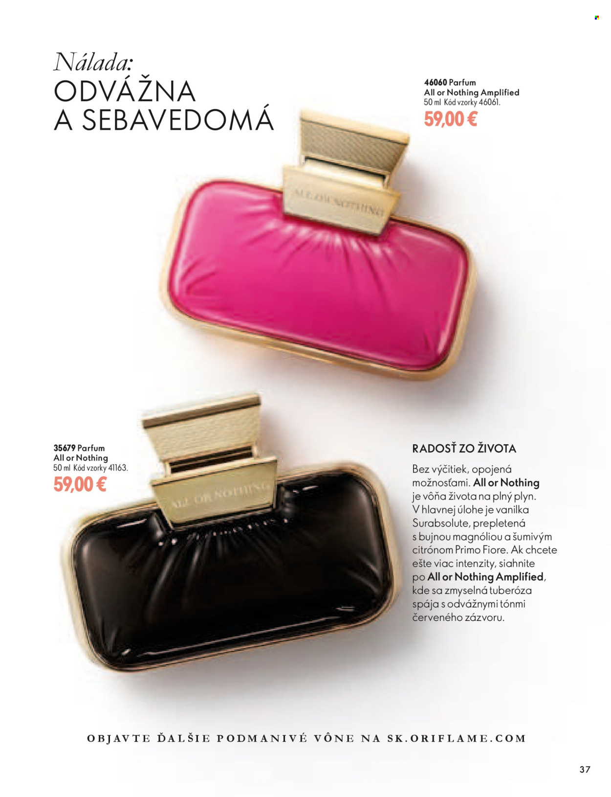 Leták Oriflame - 11.11.2026 - 29.12.2026. Strana 37