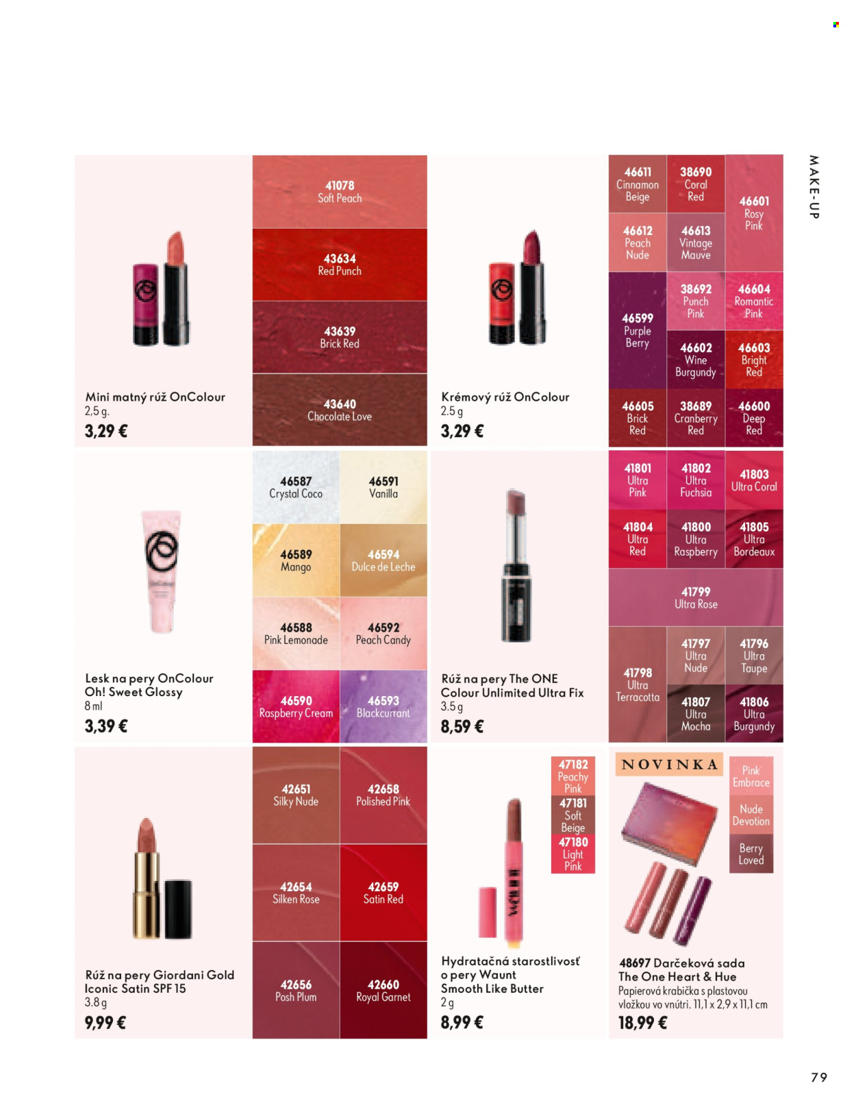 Leták Oriflame - 11.11.2026 - 29.12.2026. Strana 79