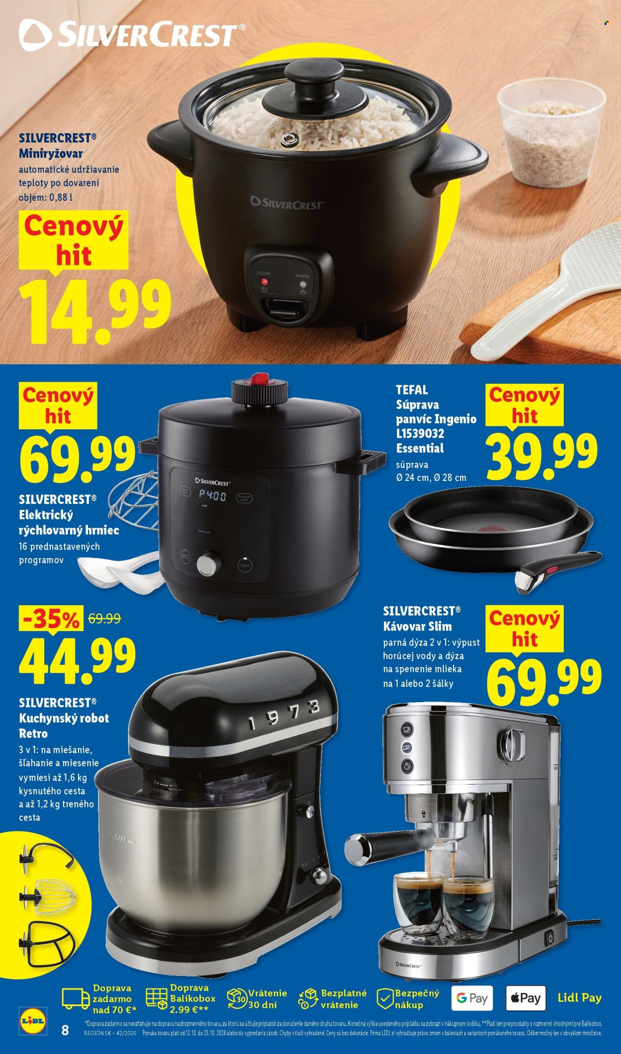 Leták Lidl - 12.10.2026 - 25.10.2026. Strana 8