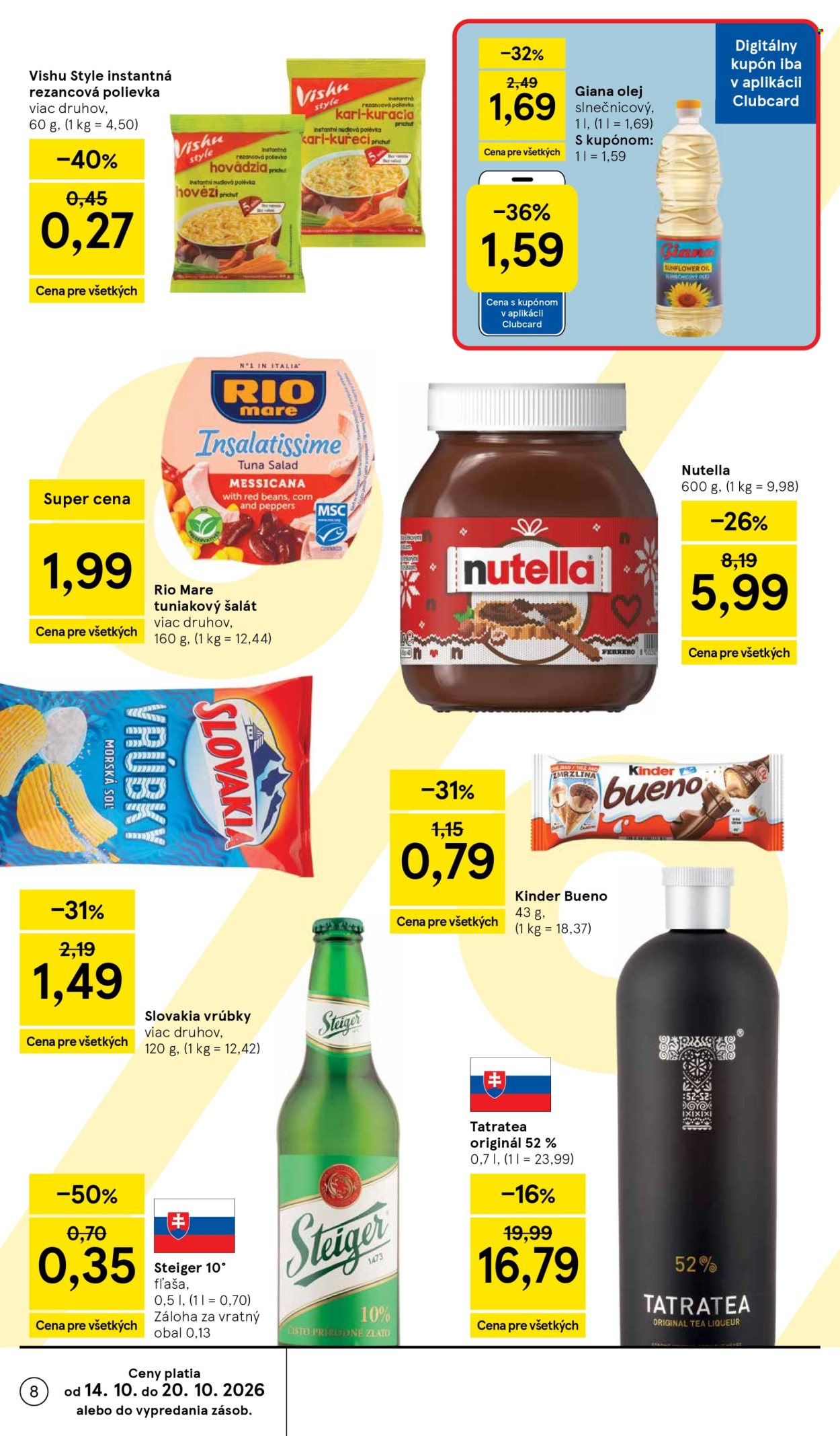 Leták TESCO - 14.10.2026 - 20.10.2026. Strana 8