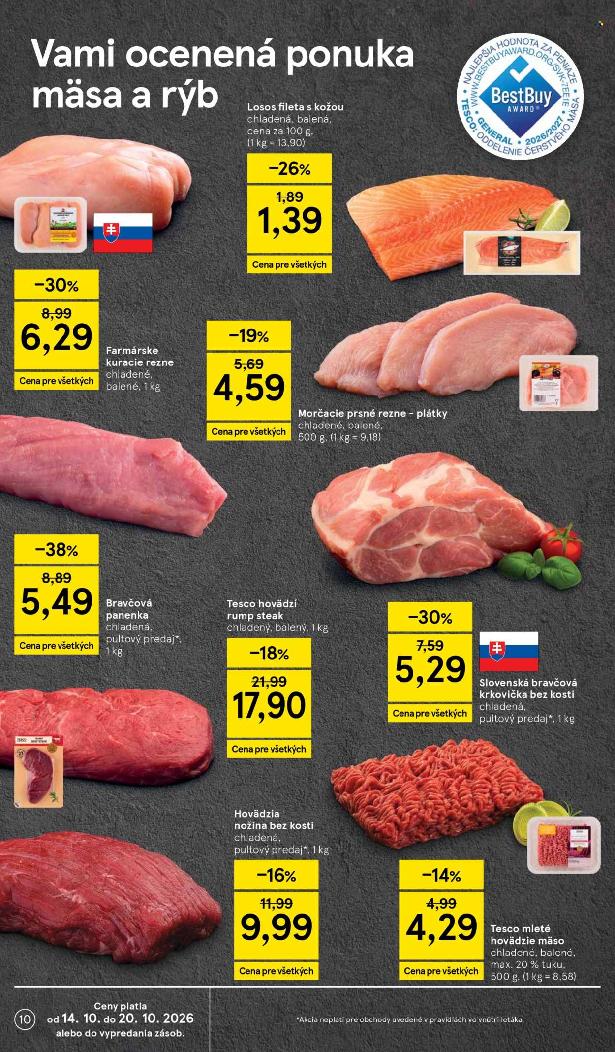 Leták TESCO - 14.10.2026 - 20.10.2026. Strana 10