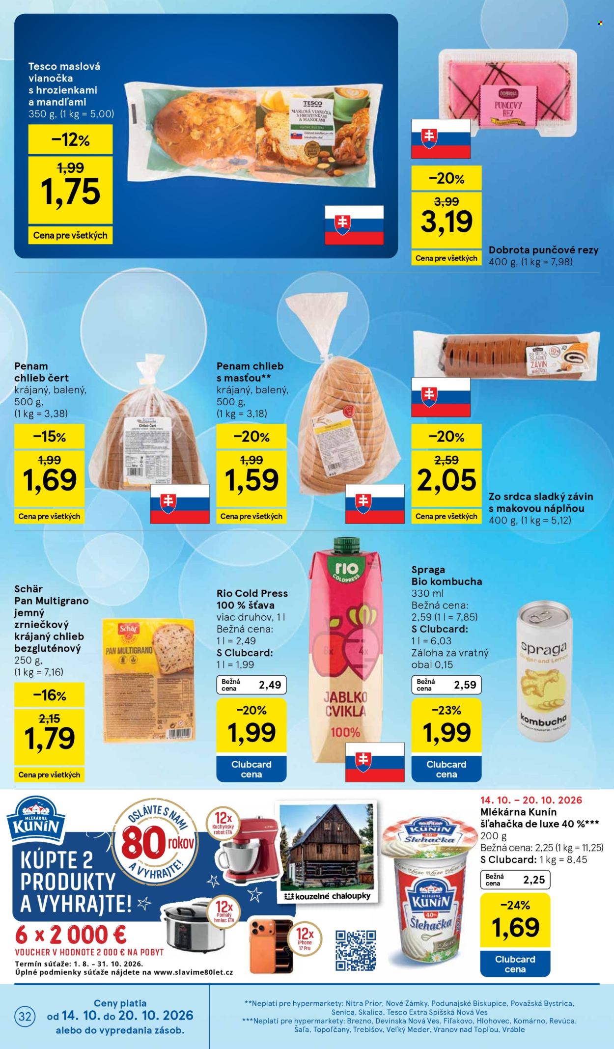 Leták TESCO - 14.10.2026 - 20.10.2026. Strana 32