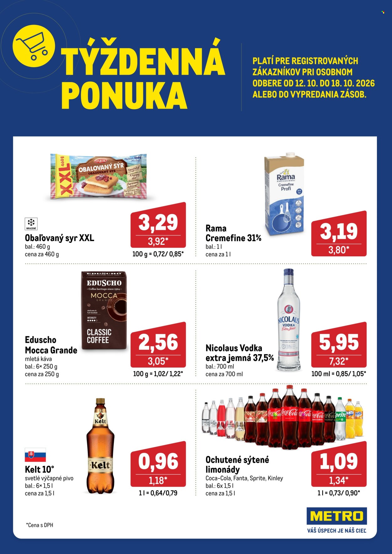 Leták Metro - 12.10.2026 - 18.10.2026. Strana 1