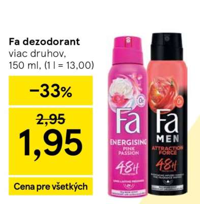 FA dezodorant
