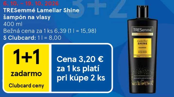 TRESemmé Lamellar Shine šampón na vlasy