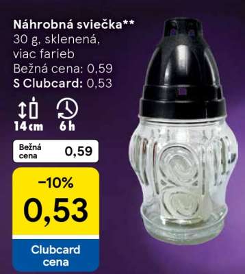 Náhrobná sviečka