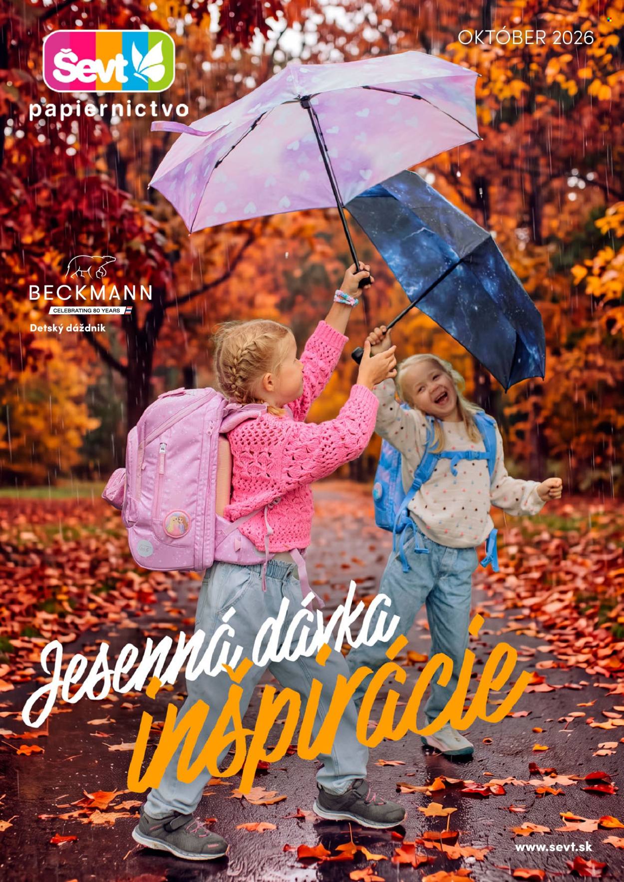 Leták Ševt - 1.10.2026 - 31.10.2026. Strana 1