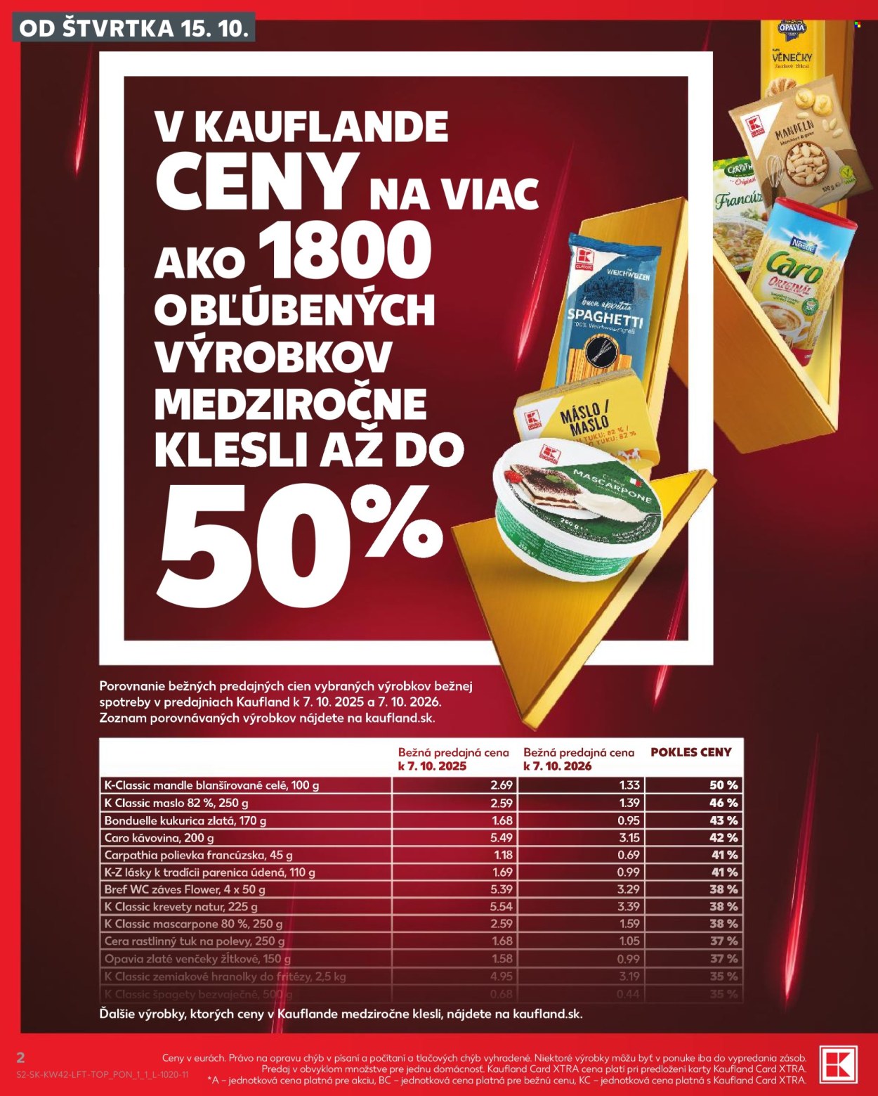 Leták Kaufland - 15.10.2026 - 21.10.2026. Strana 2