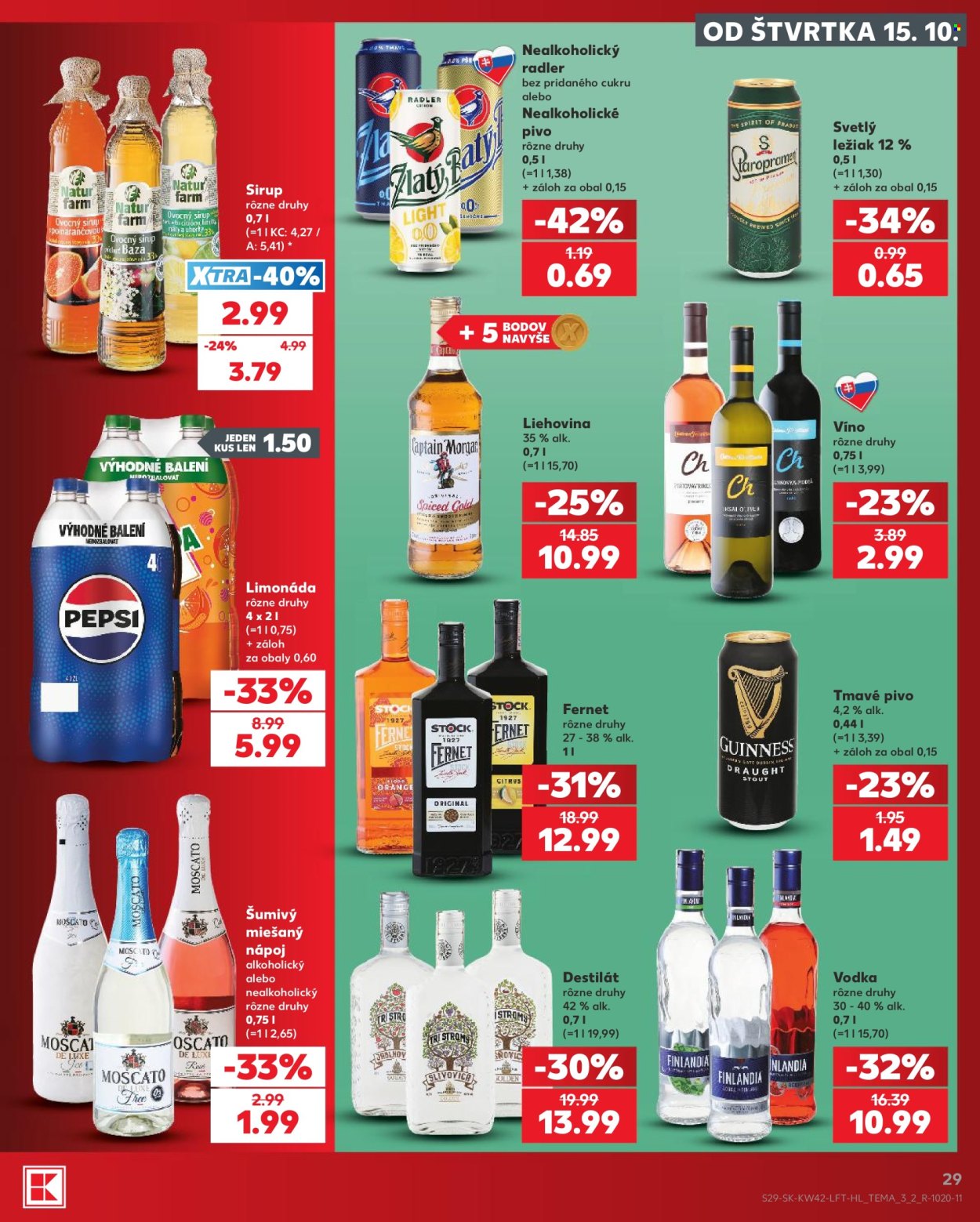 Leták Kaufland - 15.10.2026 - 21.10.2026. Strana 29