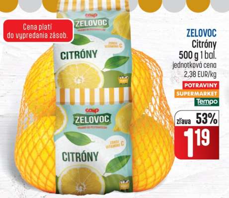 ZELOVOC Citróny