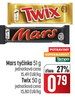 Mars tyčinka 51 g