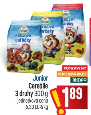 Junior Cereálie