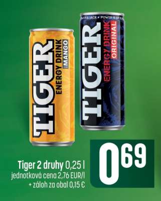 Tiger 2 druhy