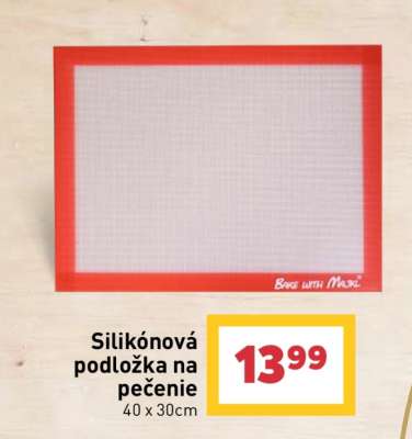 Silikónová podložka na pečenie