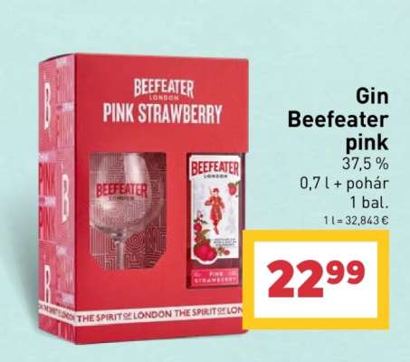 Gin Beefeater pink
