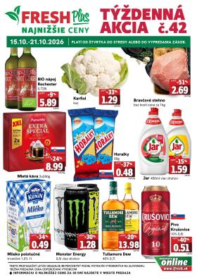 FRESH - Týždenná akcia