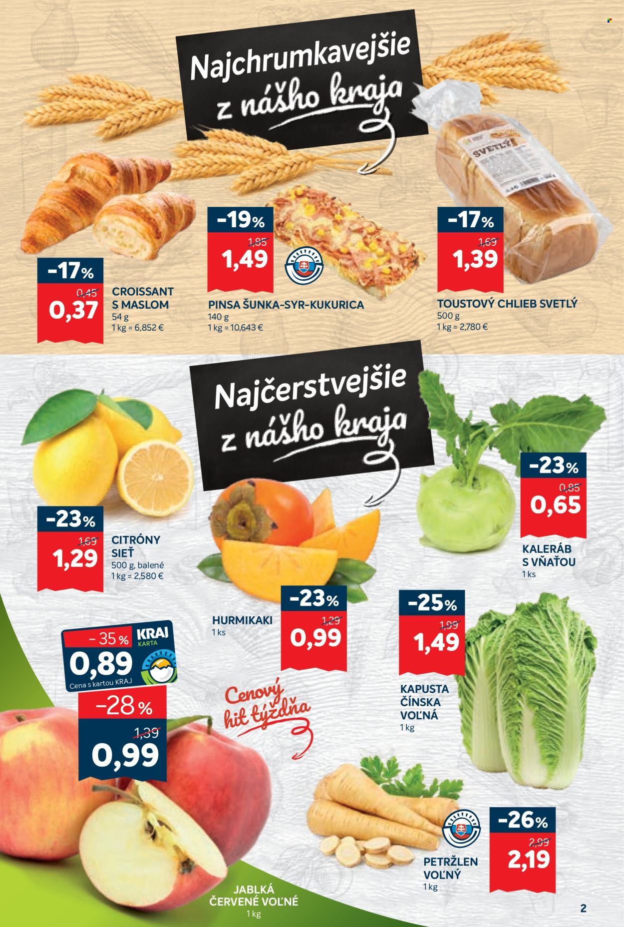 Leták Kraj - 15.10.2026 - 21.10.2026. Strana 2