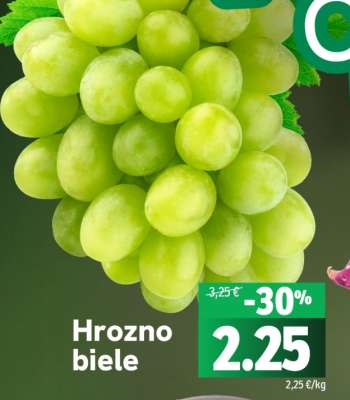 Hrozno biele