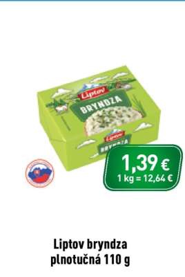 Liptov Bryndza plnotučná 110 g