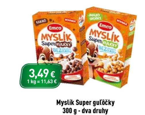 Myslík super guľôčky