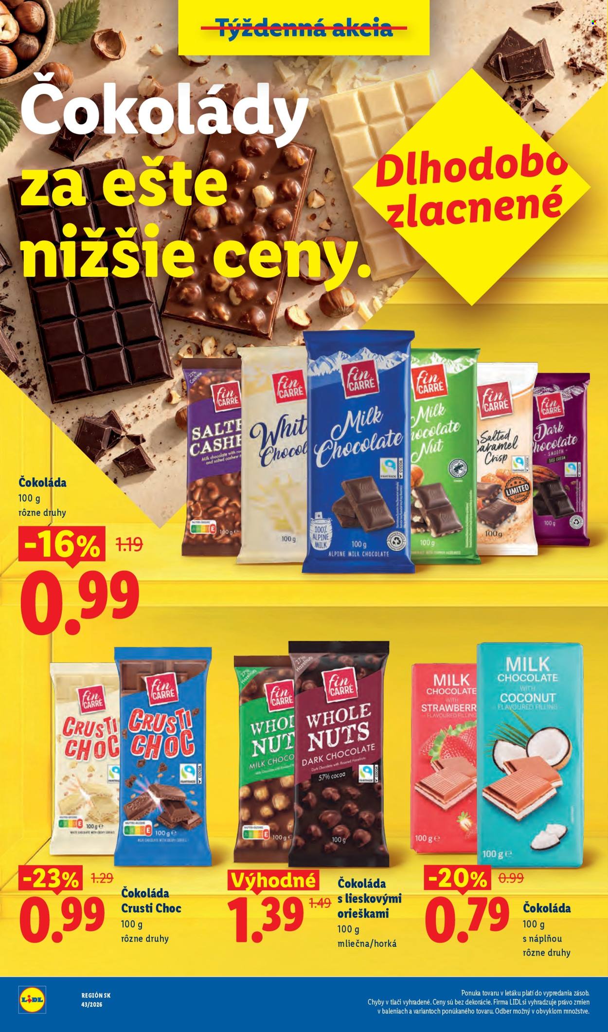 Leták Lidl - 19.10.2026 - 25.10.2026. Strana 4