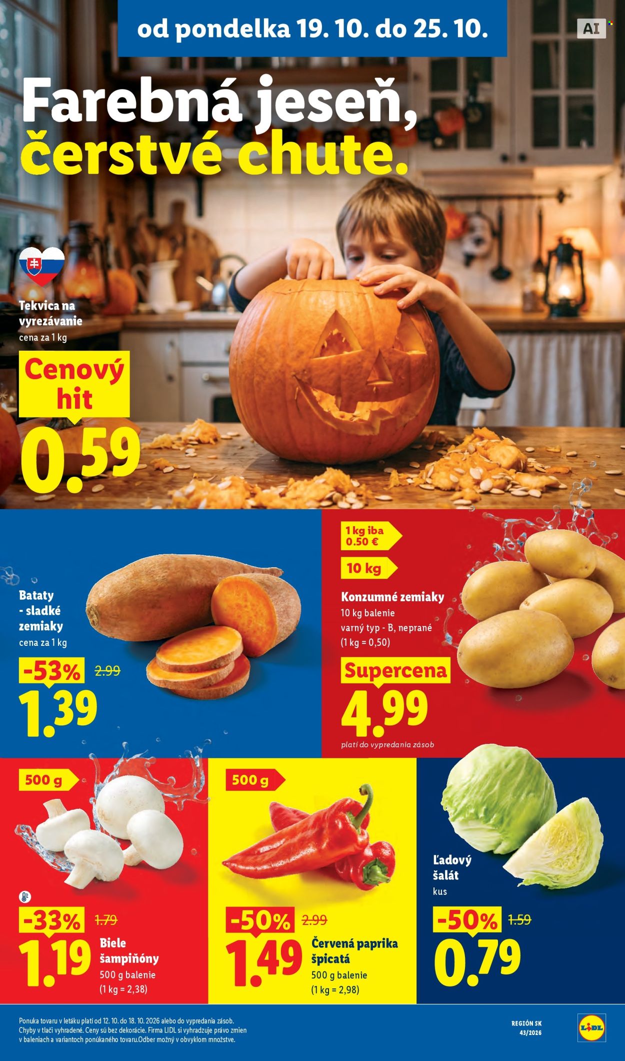 Leták Lidl - 19.10.2026 - 25.10.2026. Strana 13