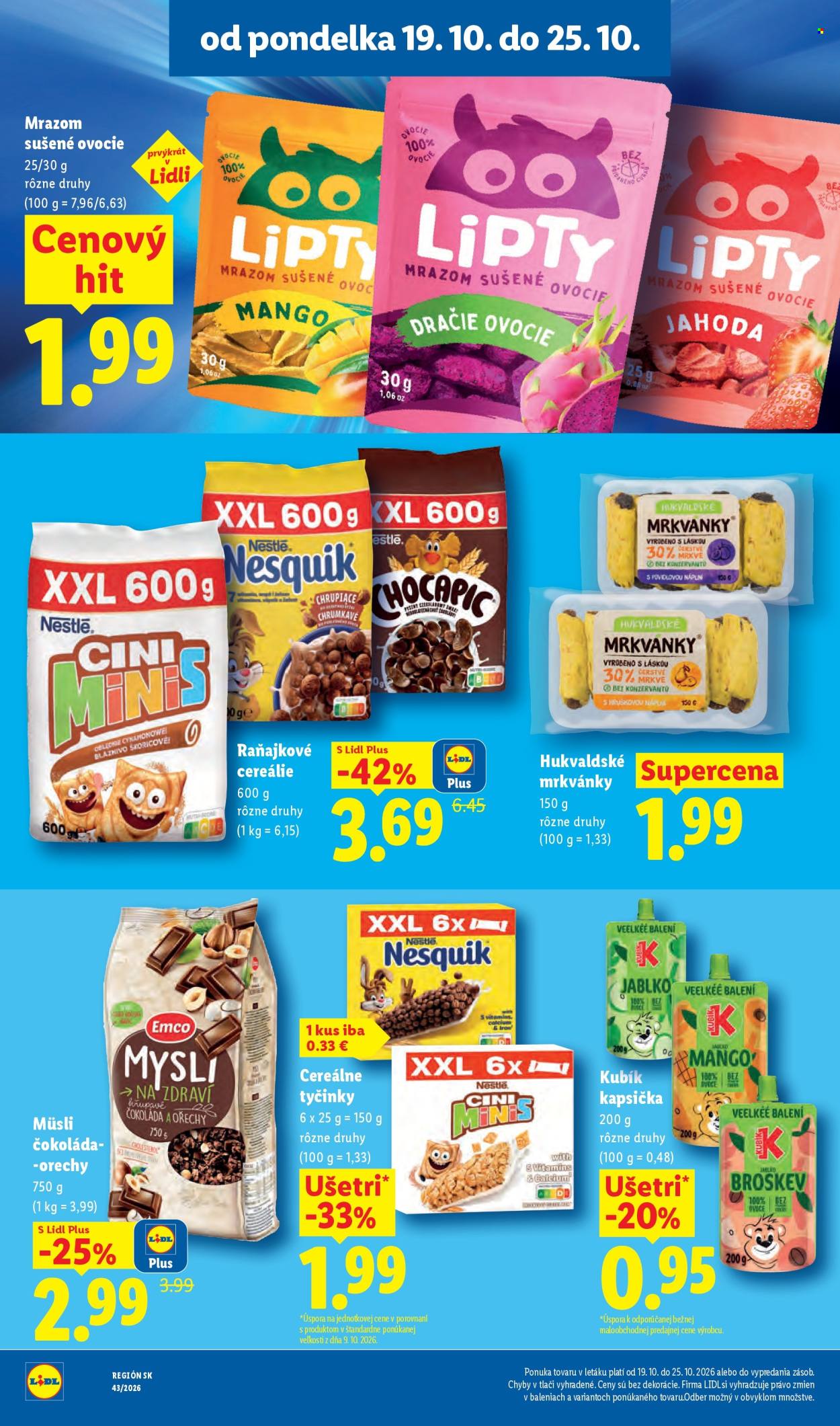 Leták Lidl - 19.10.2026 - 25.10.2026. Strana 29