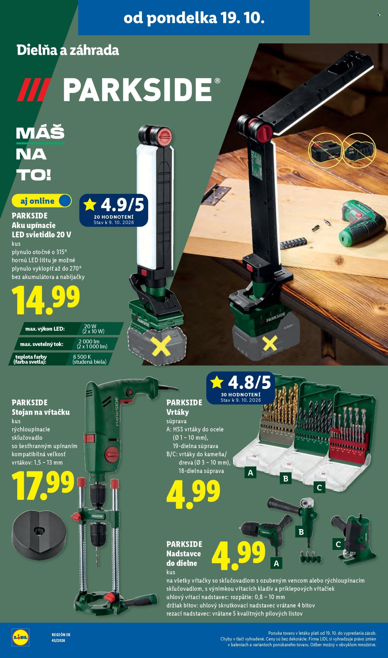 Leták Lidl - 19.10.2026 - 25.10.2026. Strana 62