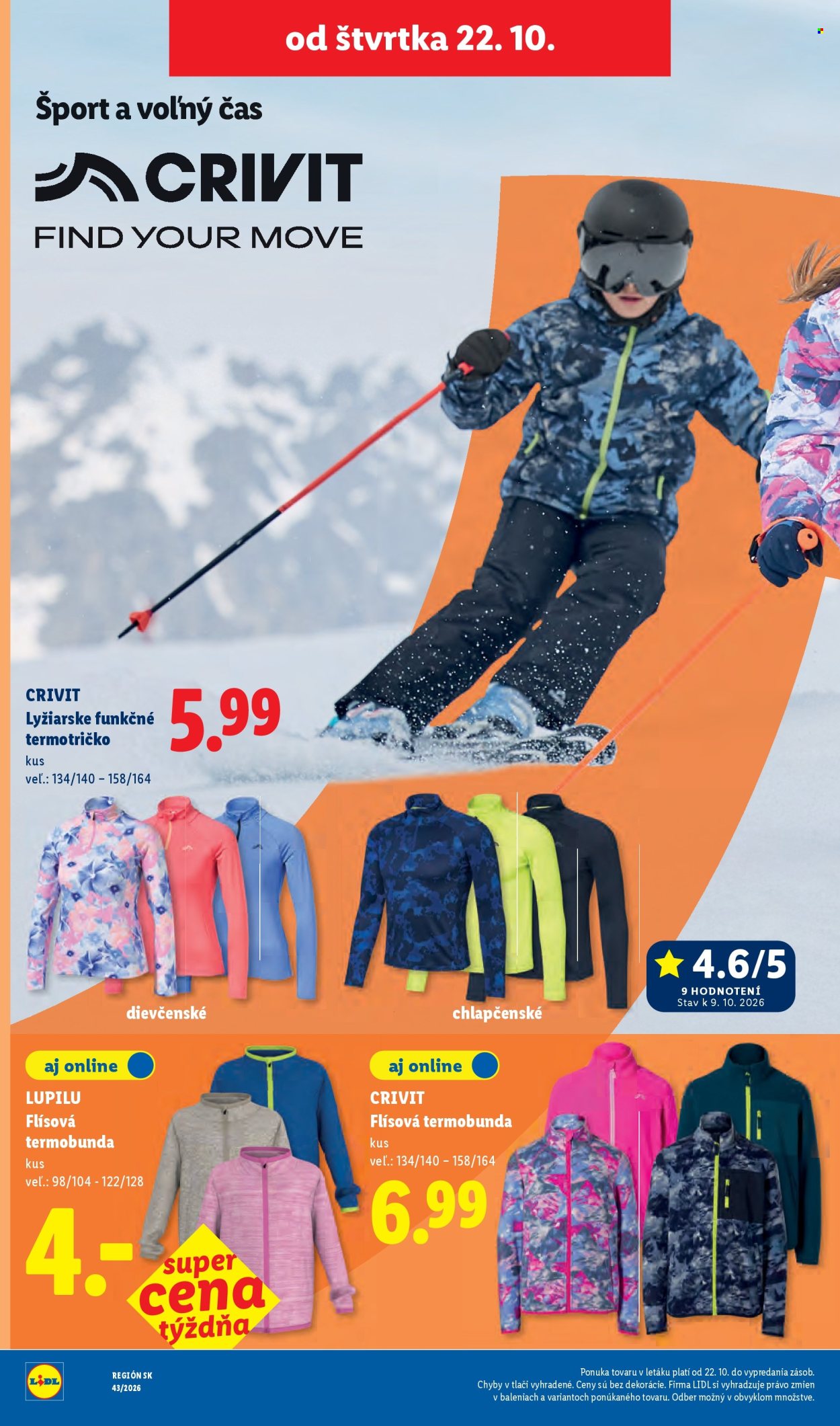 Leták Lidl - 19.10.2026 - 25.10.2026. Strana 106