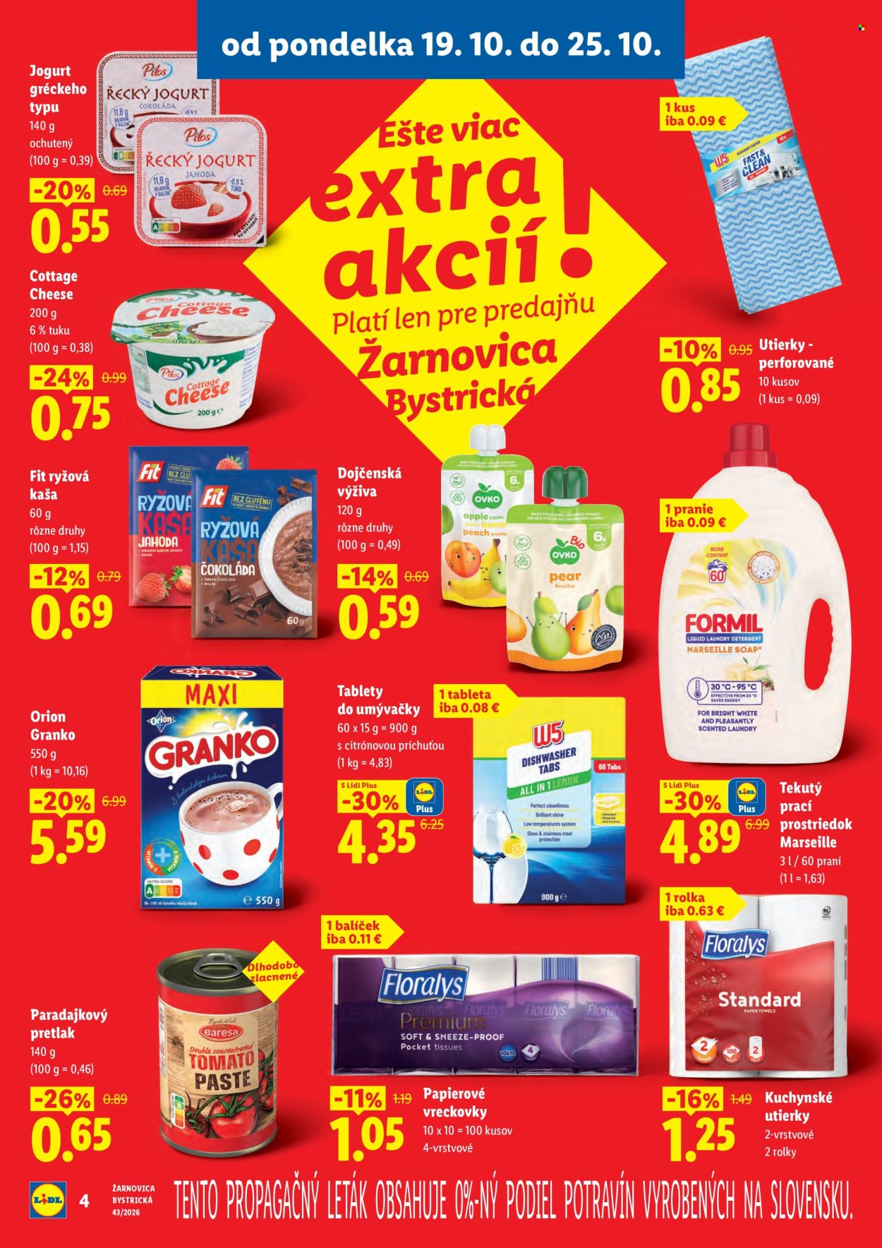 Leták Lidl - 19.10.2026 - 25.10.2026. Strana 4