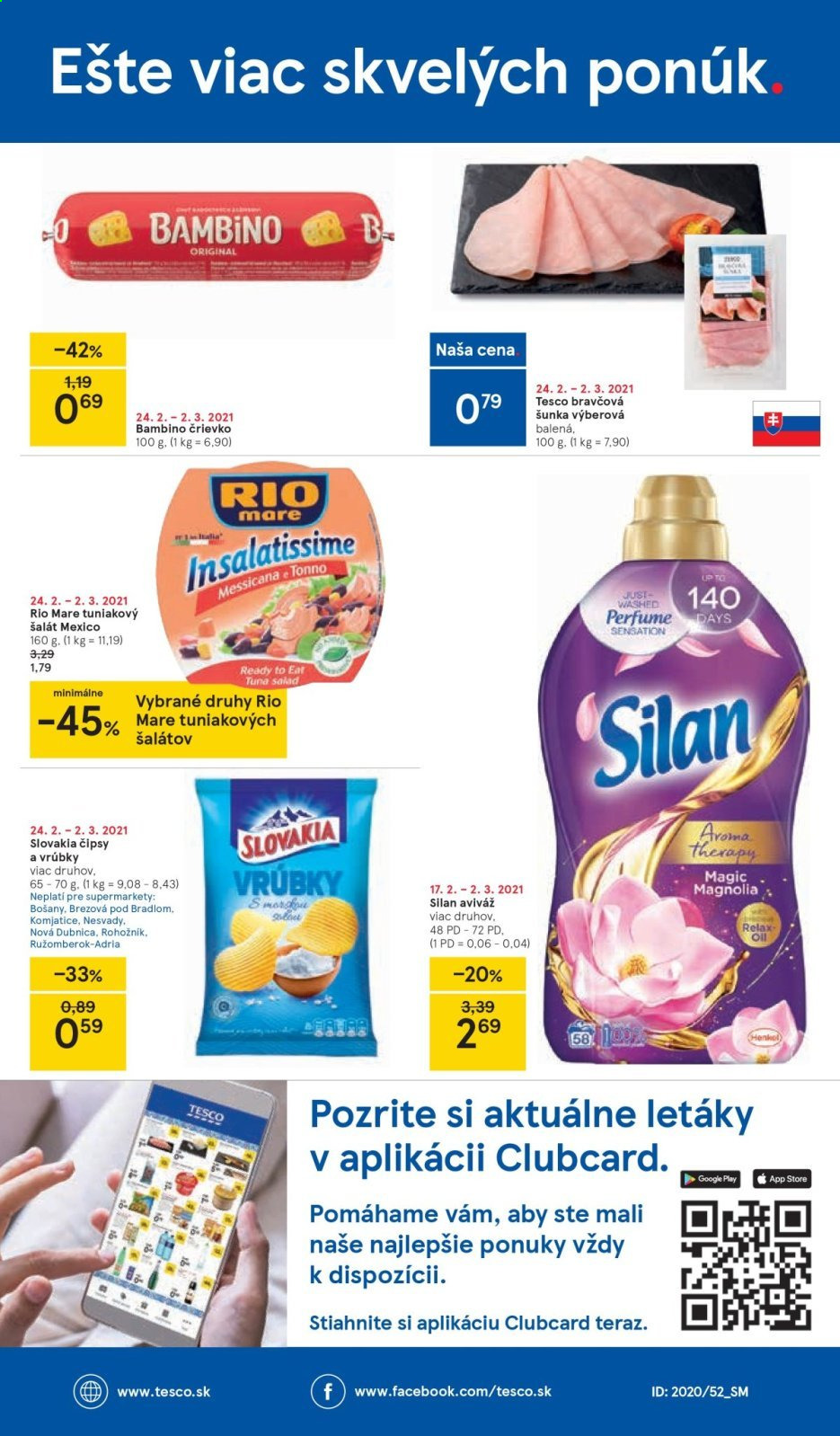 Leták TESCO supermarket - 24.2.2021 - 2.3.2021.