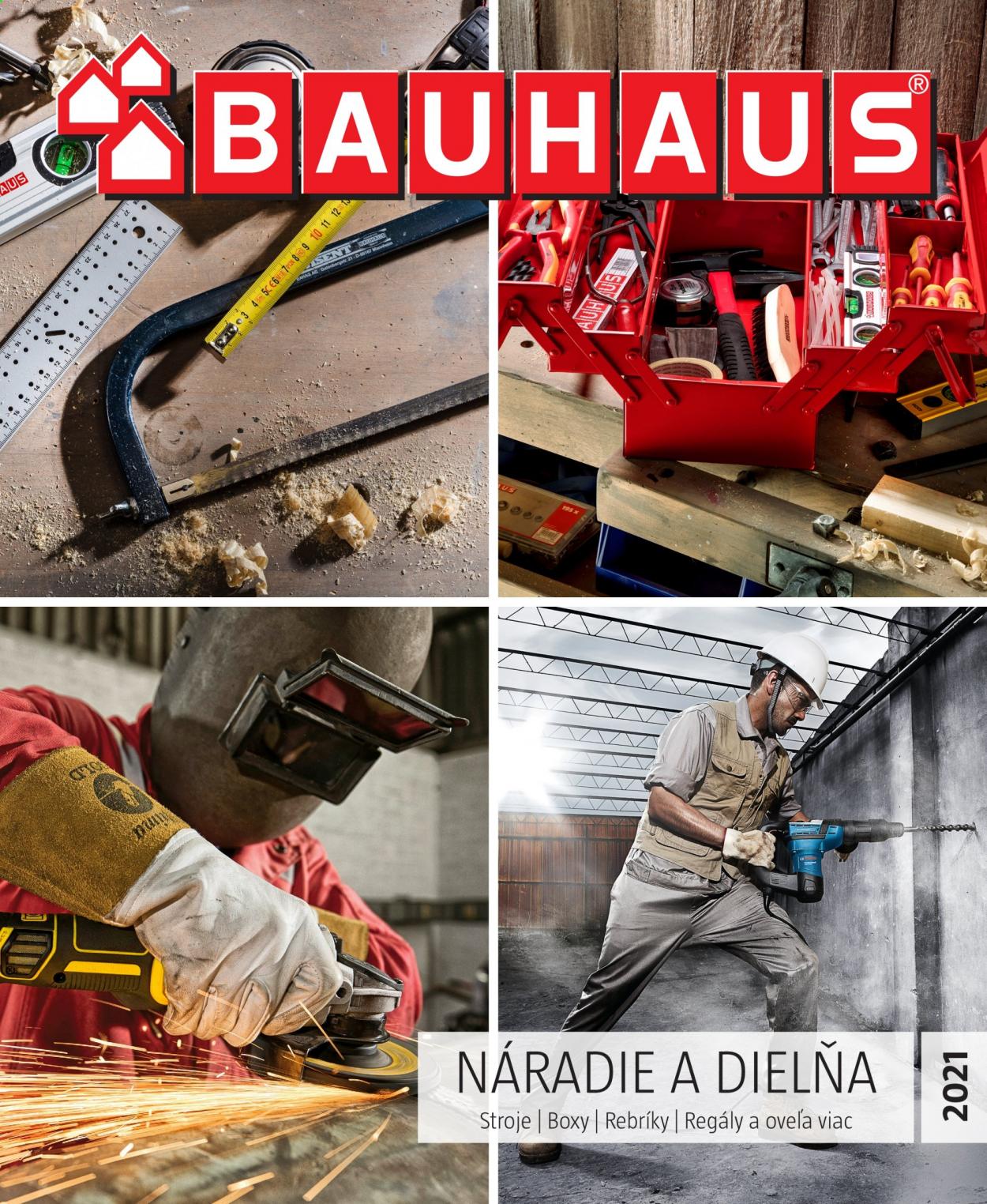 Leták Bauhaus - 2.3.2021 - 31.8.2021.