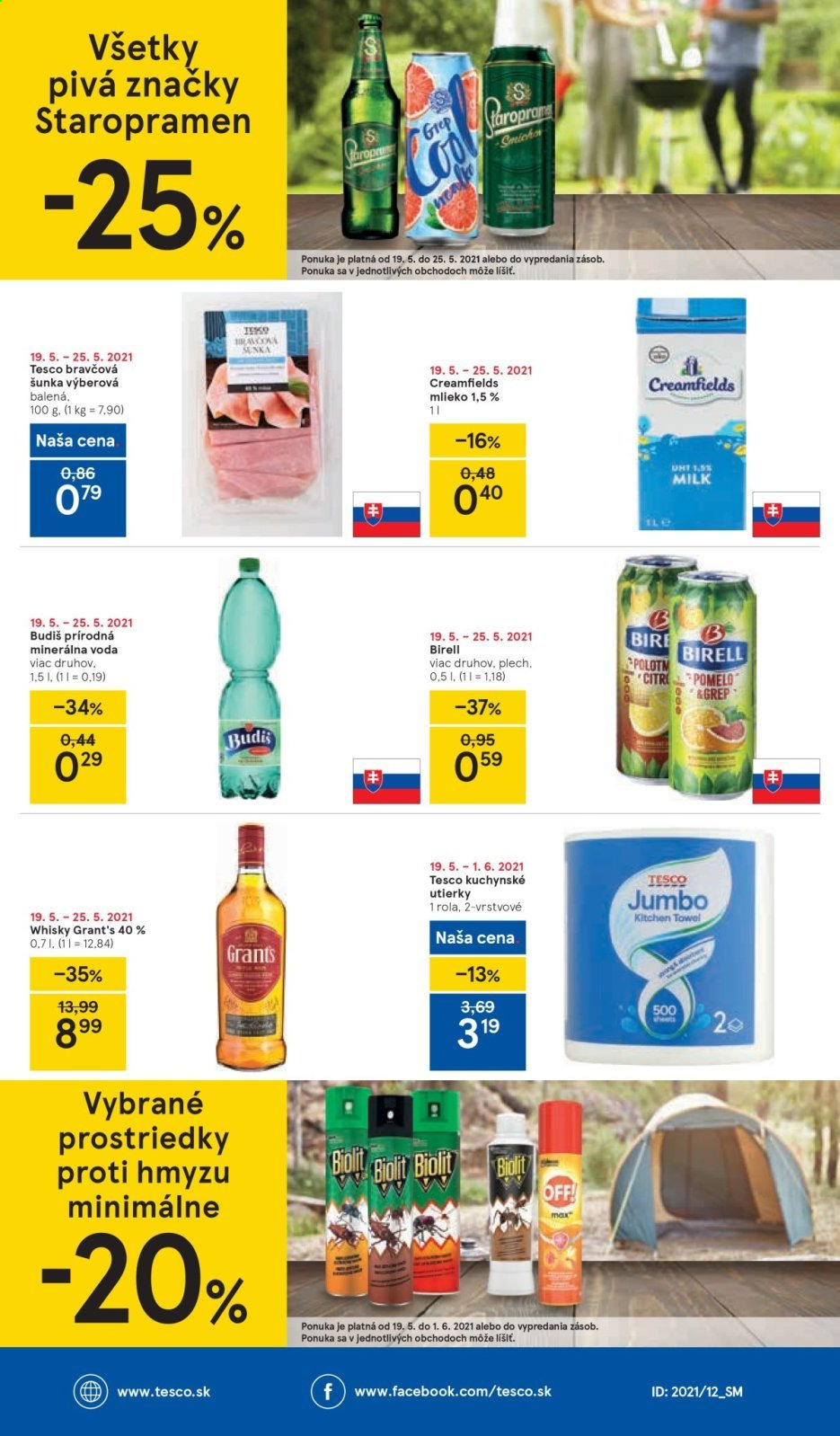 Leták TESCO supermarket - 19.5.2021 - 25.5.2021.