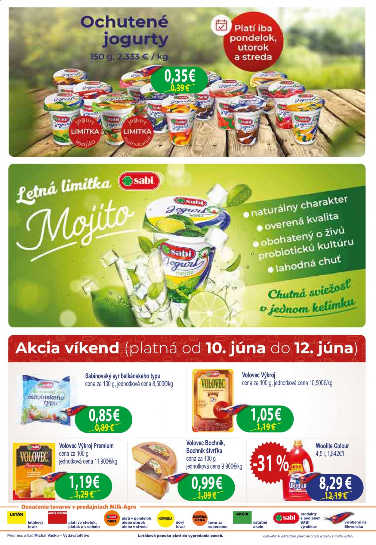 Leták Milk AGRO - 9.6.2021 - 15.6.2021.