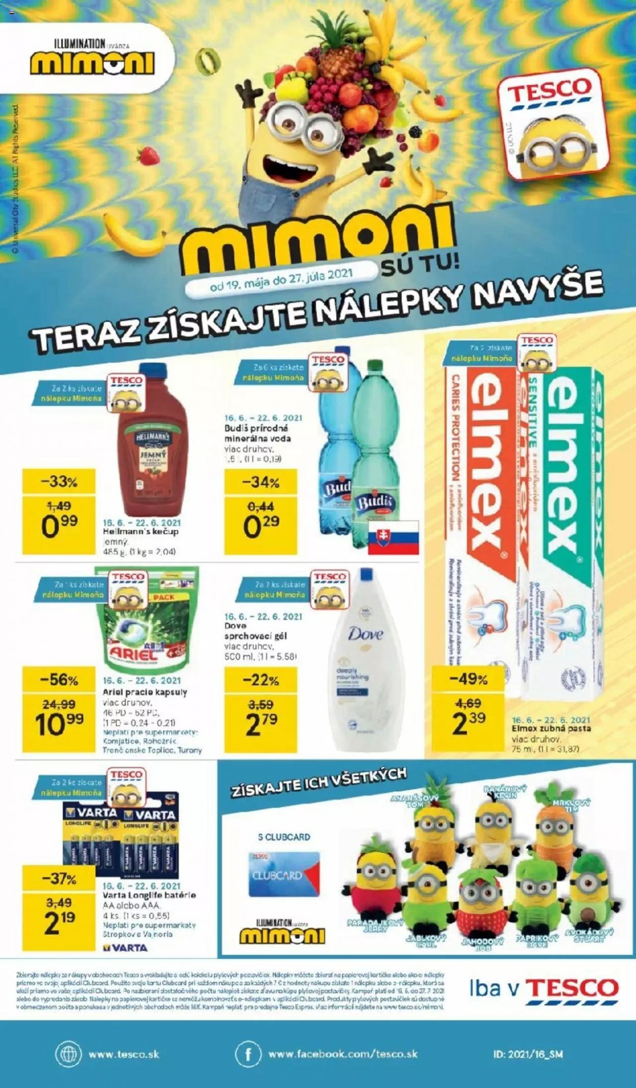 Leták TESCO supermarket - 16.6.2021 - 22.6.2021.